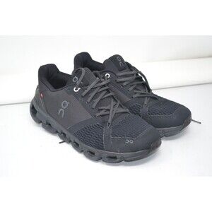 Men's Size 8 - On Cloudflyer All Black Athletic Running Shoe -‎ 21.99225 Lace-Up